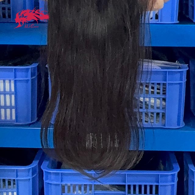 Ali Queen 6x9 Straight Free Part Premium Raw Hair HD Lace Closure
