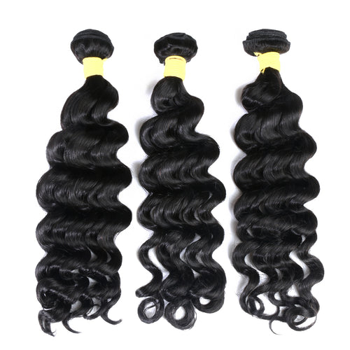 Ali Queen 12A Grade Natural Wave Premium Virgin Hair Bundle 10-26 Inch