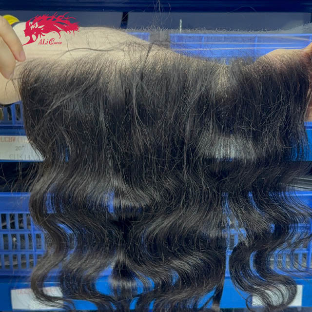 Ali Queen Virgin Real Human Hair 13x4 HD Lace Frontal Body Wave