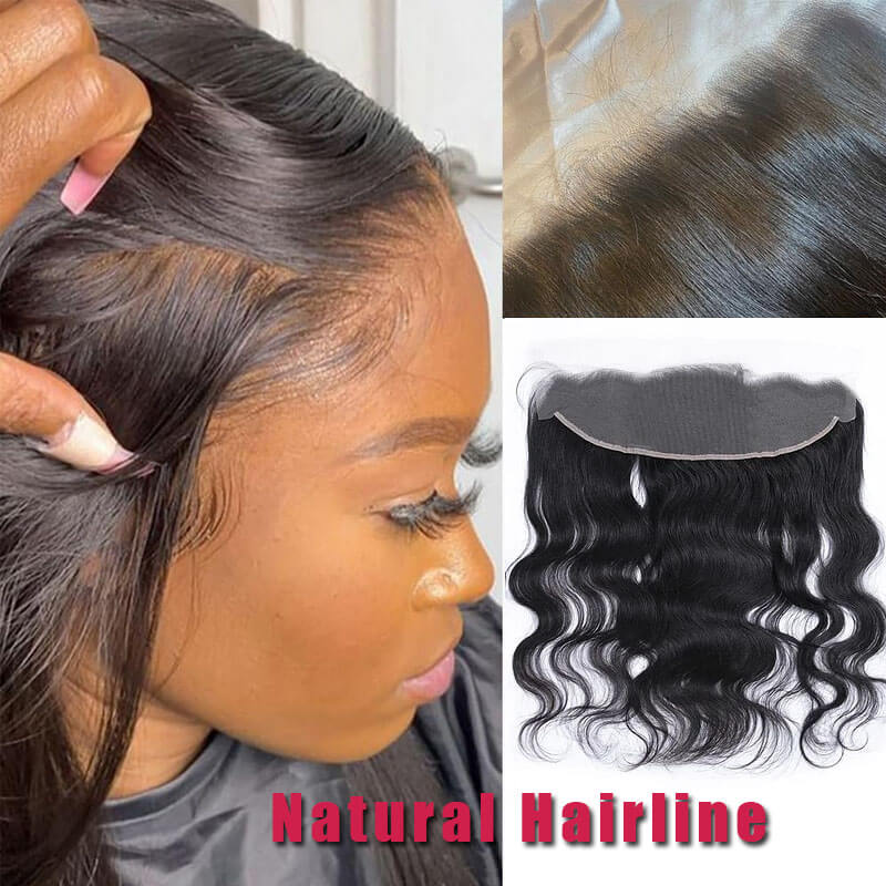 Ali Queen Virgin Real Human Hair 13x4 HD Lace Frontal Body Wave