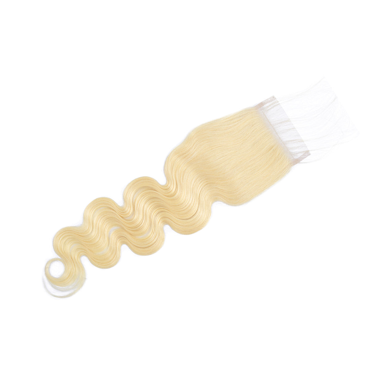 Ali Queen #613 Body Wave Free Part Raw Hair  5x5 HD Lace Closure
