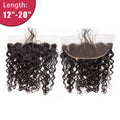 Ali Queen Water Wave Virgin Hair 13x4 HD Frontal Natural Hairline