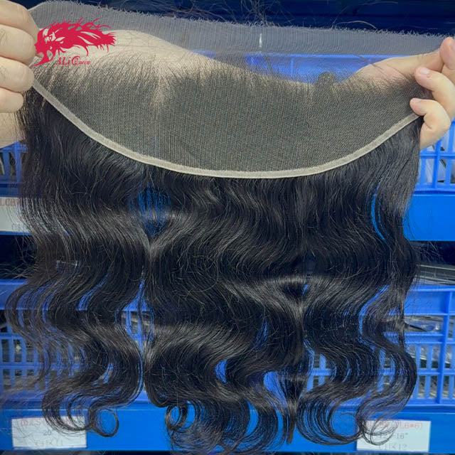 Ali Queen Virgin Real Human Hair 13x4 HD Lace Frontal Body Wave