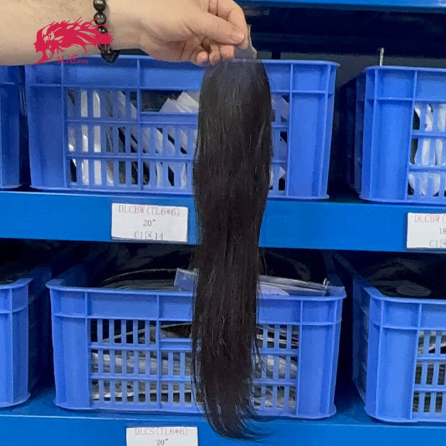 Ali Queen 2x6 HD Straight Free Part Premium Raw Hair Lace Closure