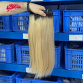 Ali Queen #1B/Gray Straight Premium Raw Super Double Drawn Bundle