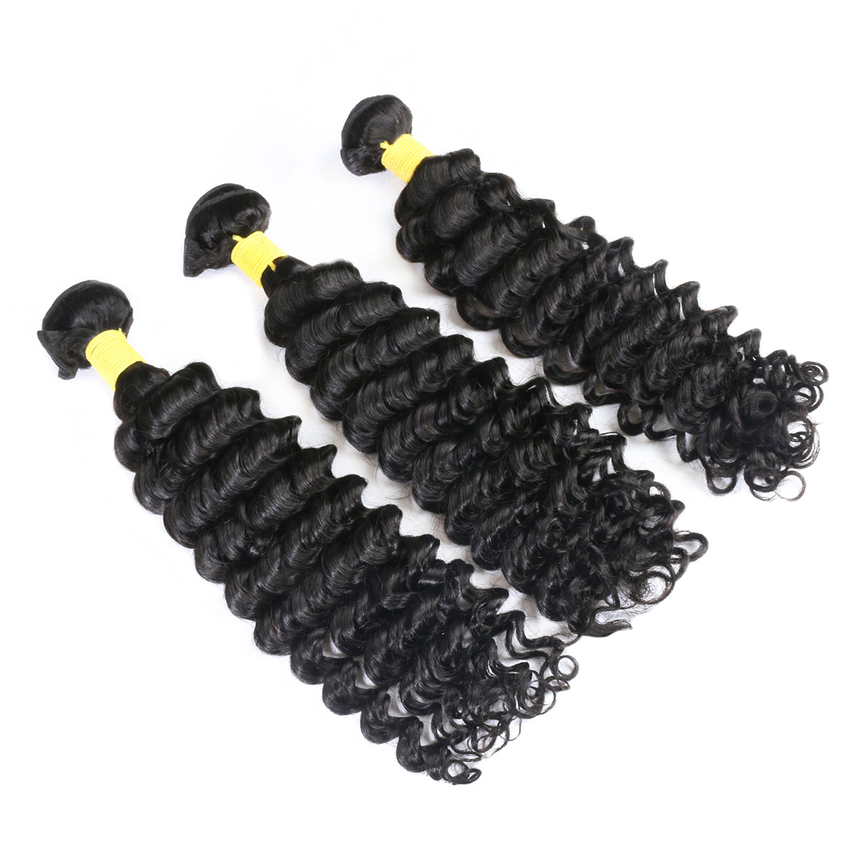 Ali Queen Deep Wave Premium Virgin Hair Full Ends Bundle