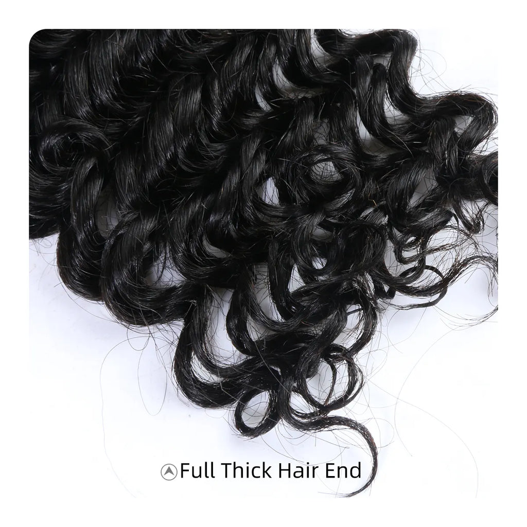 Ali Queen Deep Wave Premium Virgin Hair Full Ends Bundle