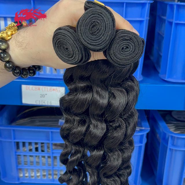 Ali Queen 12A Grade Natural Wave Premium Virgin Hair Bundle 10-26 Inch