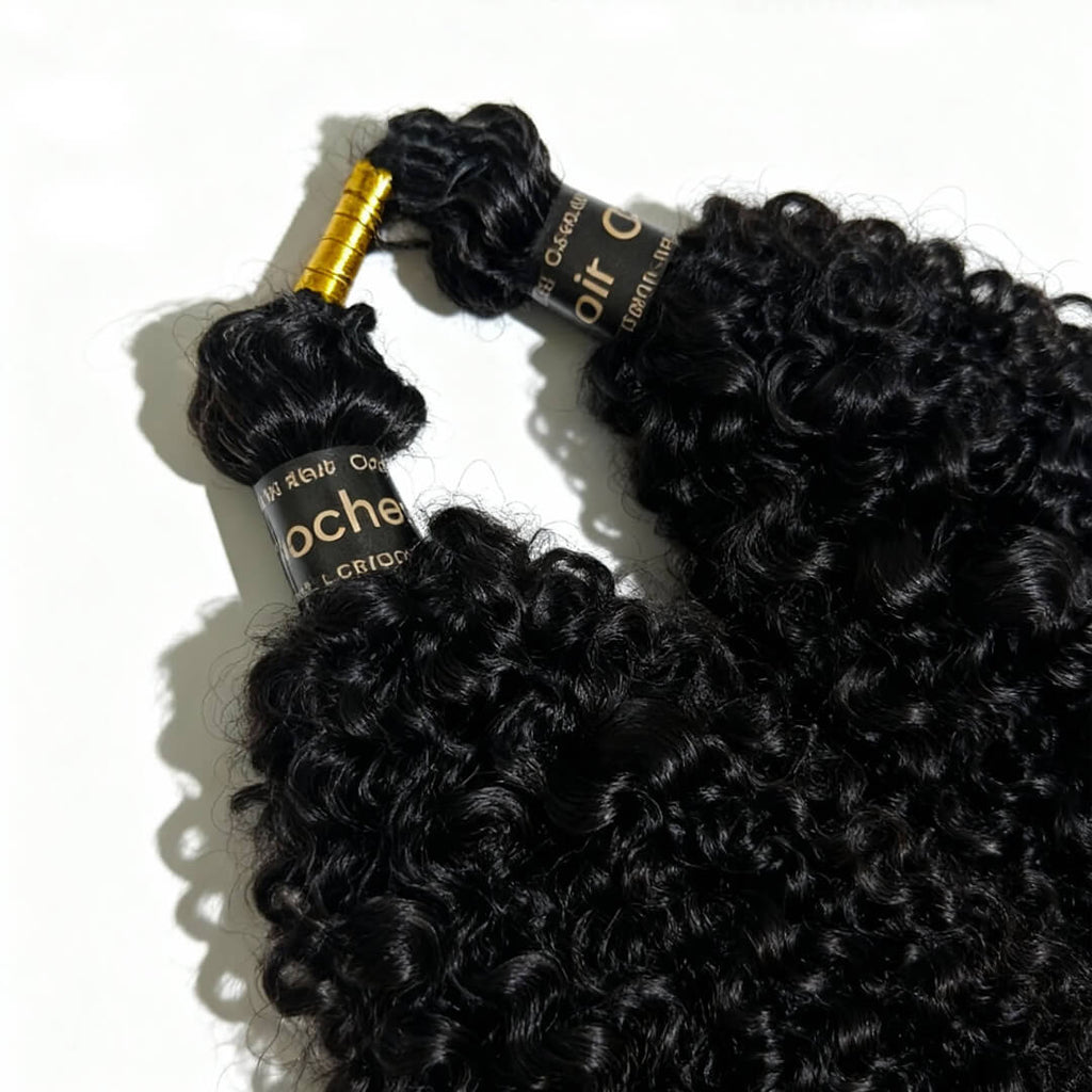 Ali Queen Crochet Hair Kinky Curly Feather Human Hair Extension