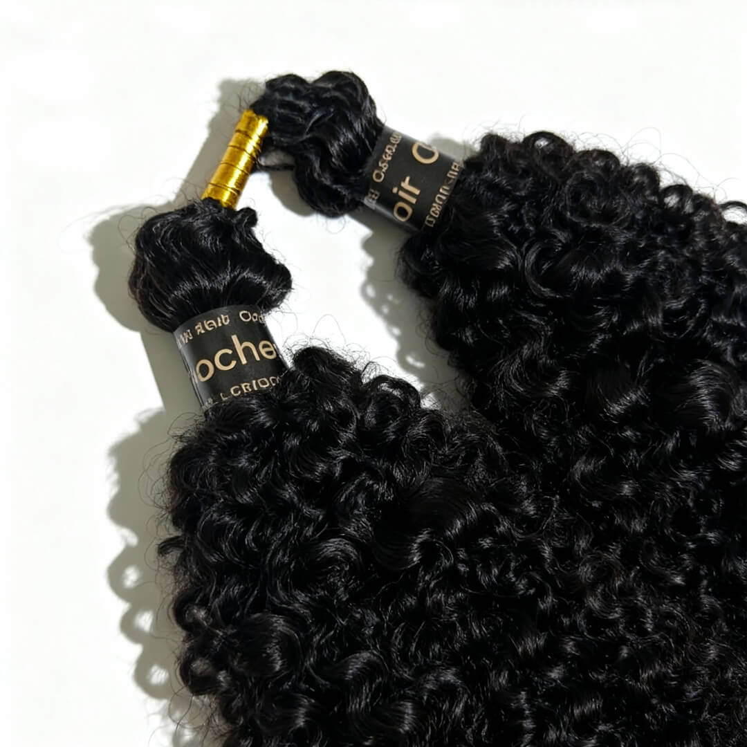 Ali Queen Crochet Hair Kinky Curly Feather Human Hair Extension