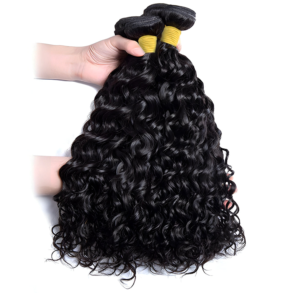 Ali Queen Water Wave Premium Virgin Hair Bundle Bleach-friendly