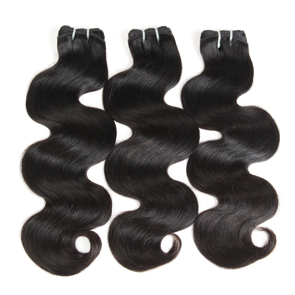 Ali Queen Body Wave Raw Double Drawn Mink Hair for Quick Weave