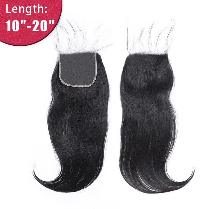 Ali Queen 5x5 HD Straight Free Part Raw Human Hair Lace Closure