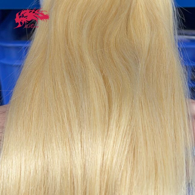 Ali Queen #613 Blonde 100% Virgin Hair – Straight Premium Bundle