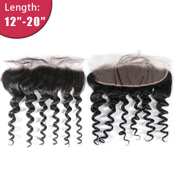 Ali Queen 13x4 Natural Wave Virgin Hair HD Frontal – Free part